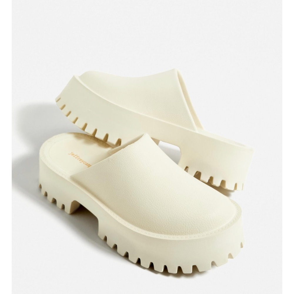 NEW Jeffrey Campbell Clogs / Clogge - Bae Platform Mules >>Fits size 8.5 or 8 <<